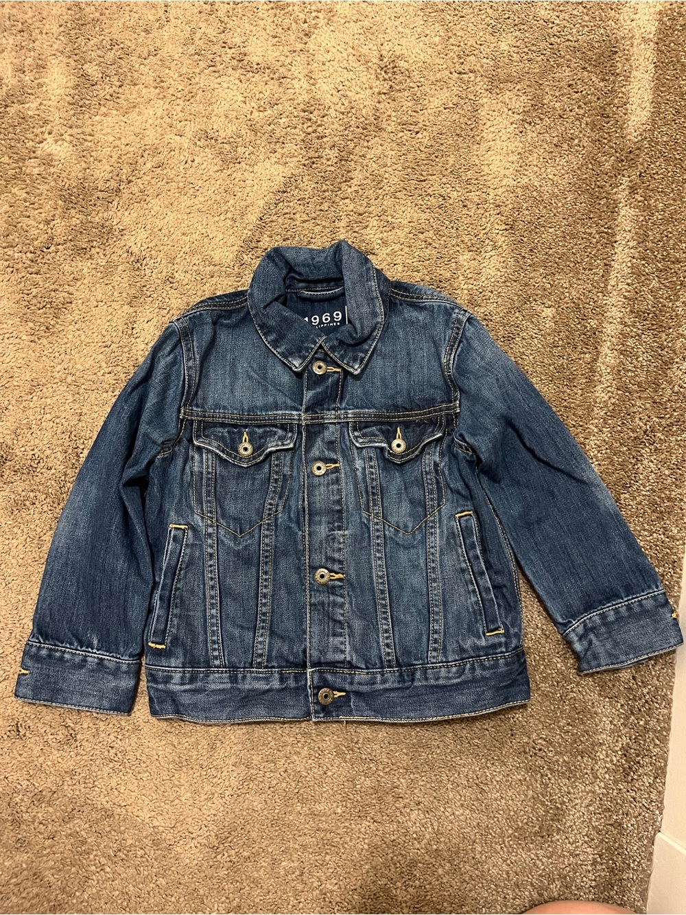 GAP Boys Medium Blue Denim Trucker Jacket